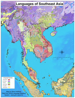 Map by Steve Huffman Data from World Language Mapping System