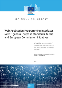 Web Application Programming Interfaces (Apis): General-Purpose Standards, Terms and European Commission Initiatives