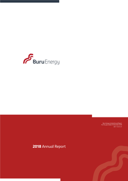 2018 Annual Report Contents