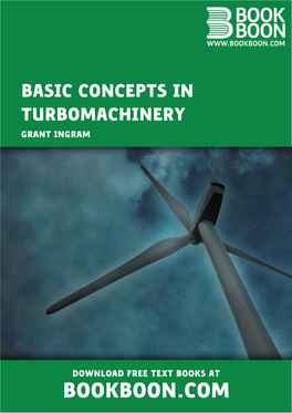 Basic Concepts in Turbomachinery Grant Ingram