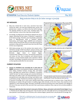 COUNTRY Food Security Update