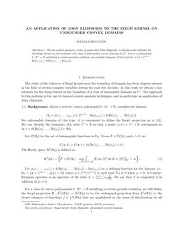 An Application of John Ellipsoids to the Szegő Kernel on Unbounded Convex Domains