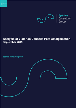 SCG Victorian Councils Post Amalgamation