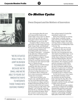 Co-Motion Cycles