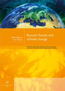 Russian Forests and Climate Change