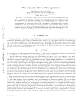 Arxiv:1701.03368V2 [Hep-Lat] 12 May 2021 Hspofrle Ntetcnqeo Inrtasomto [30–33] Transformation Wigner of Technique Supercon the Without U Theory