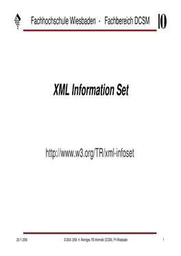 XML Information Set