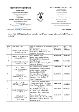 Bharat Coking Coal Ltd