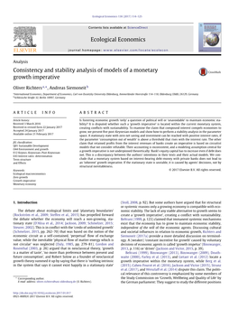 Consistency and Stability Analysis of Models of a Monetary Growth Imperative