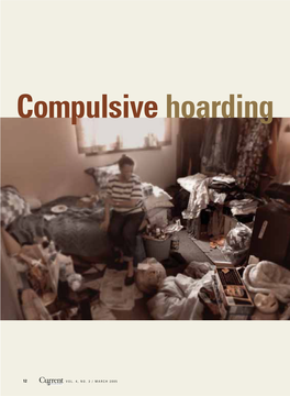 Compulsive Hoarding