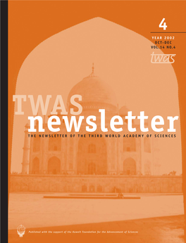 TWAS Newsletter Vol. 14 No. 4 (Oct-Dec 2002)