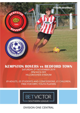 Kempston Rovers Football Club Is a Community Benefit Society