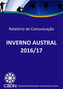 Relatório Comunicação Austral 2016/2017