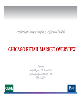 Chicago Retail Market Overview