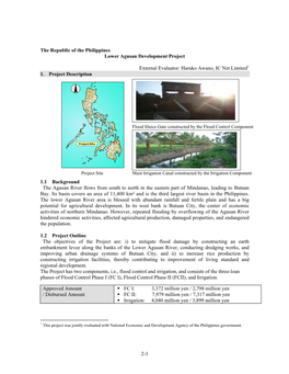 The Republic of the Philippines Lower Agusan Development Project
