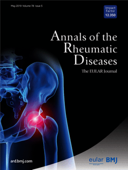 Ardthe EULAR Journal Editor Josef S Smolen (Austria) and Disorders of Connective Tissue