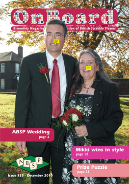 ABSP Wedding Prize Puzzle Mikki Wins in Style