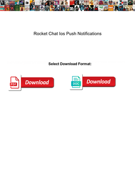 Rocket Chat Ios Push Notifications