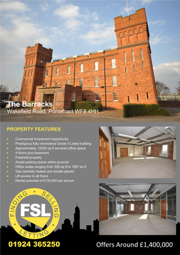 Offers Around £1,400,000 the Barracks