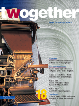 Paper Technology Journal