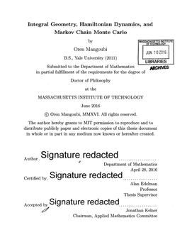 Integral Geometry, Hamiltonian Dynamics, and Markov Chain Monte Carlo