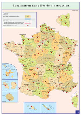 Localisation Des Pôles De L'instruction