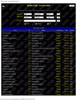 Trucks 2008 Downloads