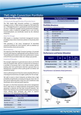 TMS High Conviction Portfolio