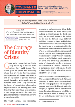 The Courage of Identity Crises