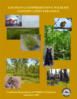 Louisiana Comprehensive Wildlife Conservation Strategy