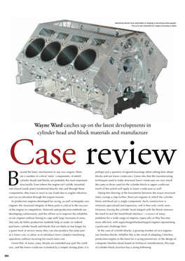 Wayne Ward Catches up on the Latest Developments in Cylinder Head and Block Materials and Manufacture