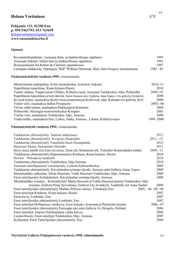 CV Helena Vartiainen.Pdf