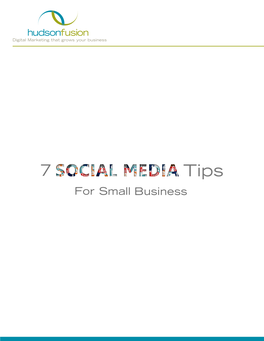 7Tipstosocialmediasuccess.Pdf