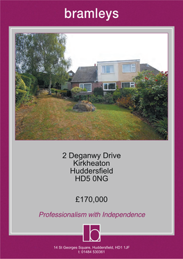 2 Deganwy Drive Kirkheaton Huddersfield HD5 0NG