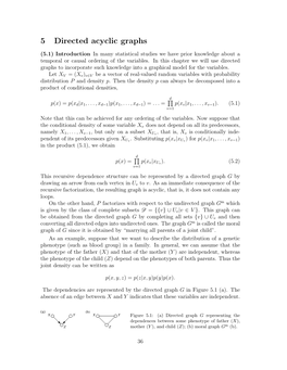 5 Directed Acyclic Graphs