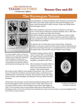 The Norwegian Texans