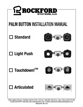 Palm Button Ksl073