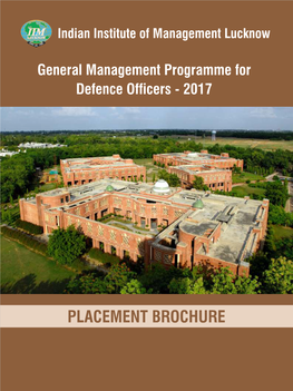 (DGMP) 15Th Batch – Placement Brochure