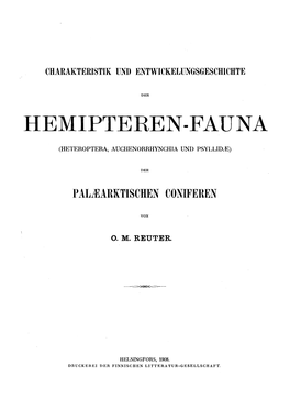 Hemipteren-Fauna