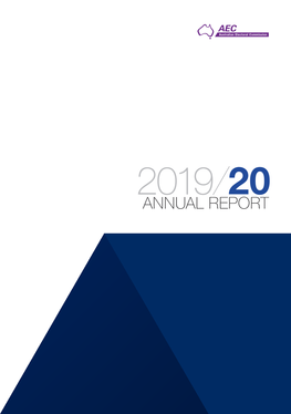 2019-20 Australian Electoral Commission Annual Report