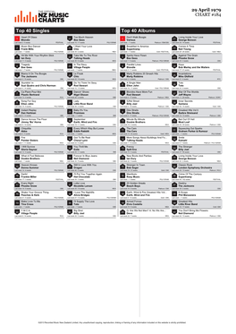 Top 40 Singles Top 40 Albums