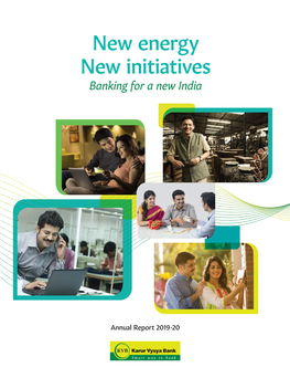 New Energy New Initiatives Banking for a New India