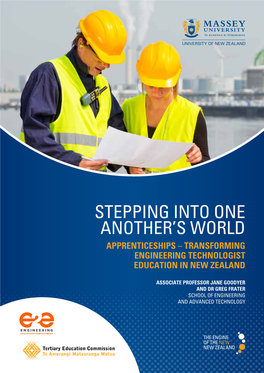 Stepping Into One Another's World: Apprenticeships - Transforming Engineering Technologist Education in New Zealand