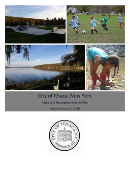 City of Ithaca, New York Parks and Recreation Master Plan