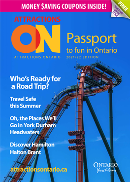 Passport to Fun in Ontario 2021/22 EDITION