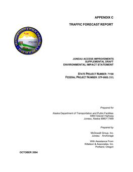 Appendix C Traffic Forecast Report