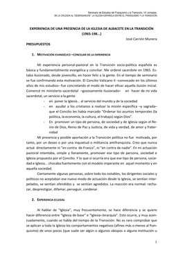 José Carrión Munera PRESUPUESTOS Mi E