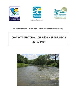 Contrat Territorial Loir Médian Et Affluents