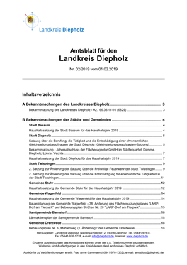 Amtsblatt 02/2019