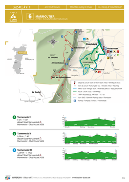 MARMOUTIER N 6 Ar Otterswiller 27,1 Km - 3 Circuits/Strecken/Trails/Circuitsd38 M La E D D102 Alsaceavelo.Fr L Na Ca D132 Gottenhouse 449 ��� RD1004 �������� �